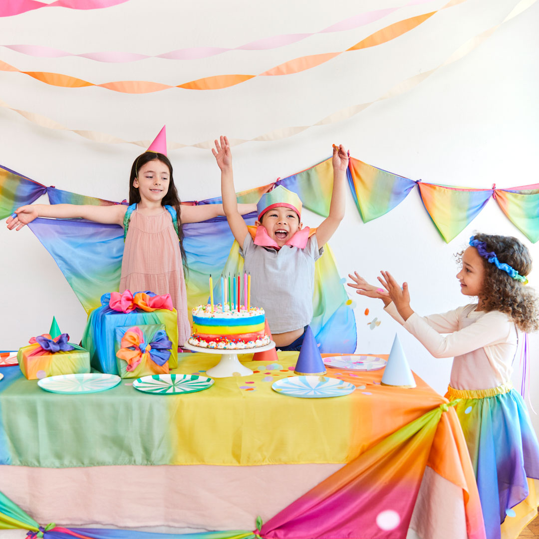 Rainbow Garland Party Favor Pack – Sarah's Silks