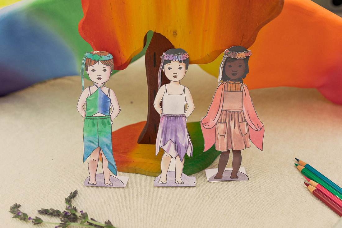 Stay Home and Make a Paper Doll — Draw A Story