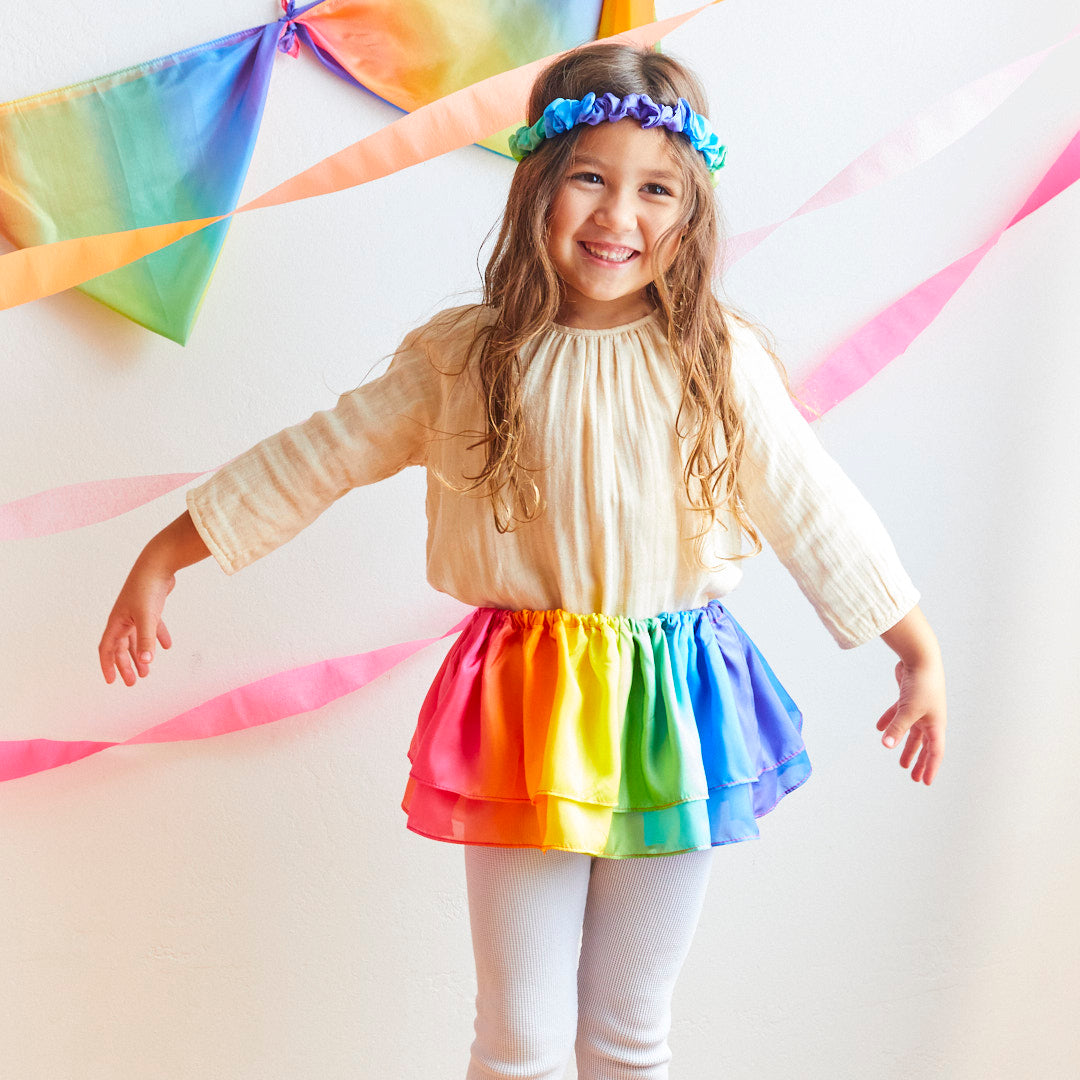 Sara's Rainbow Sleepover — Fun and confetti