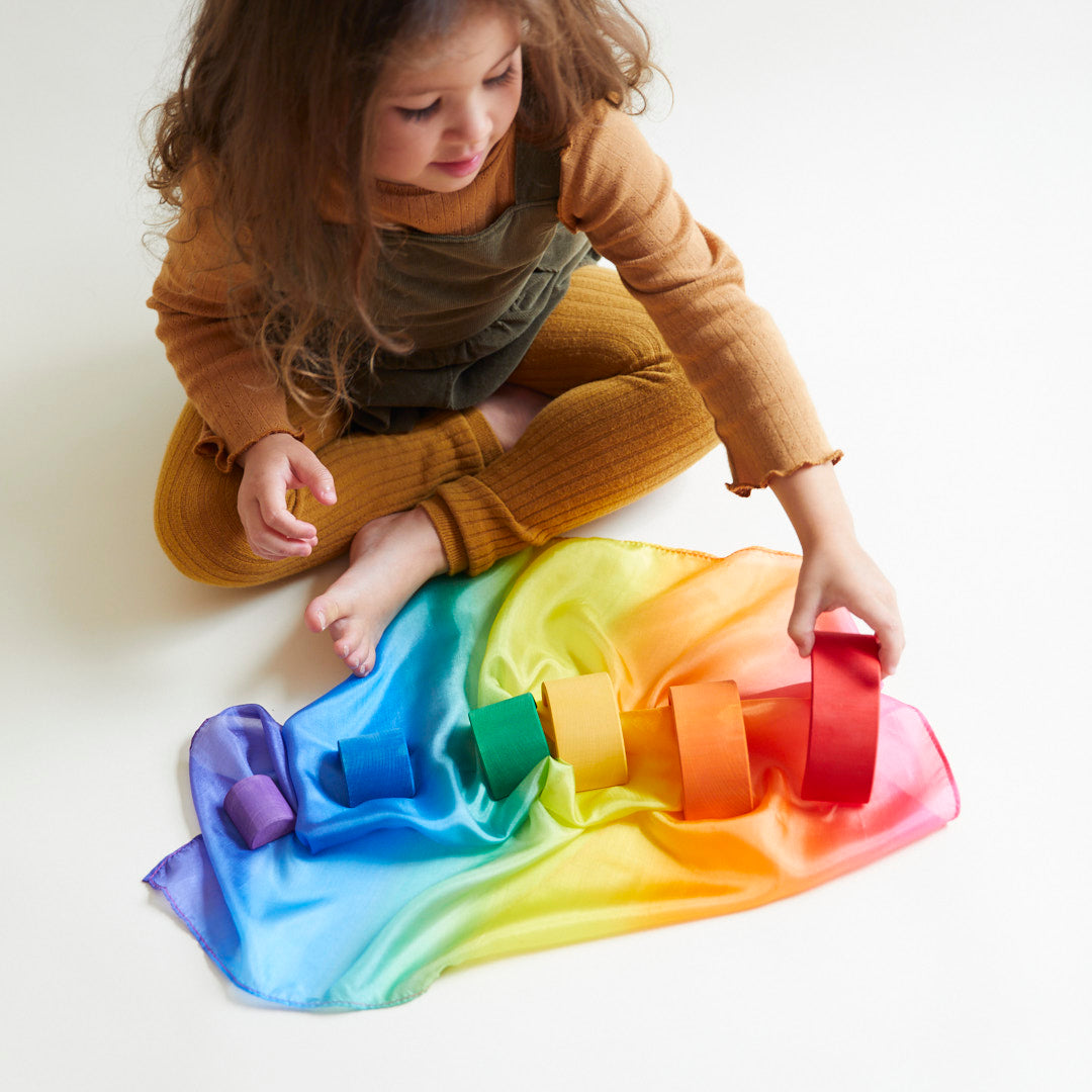 Wooden Rainbow – Sarah's Silks