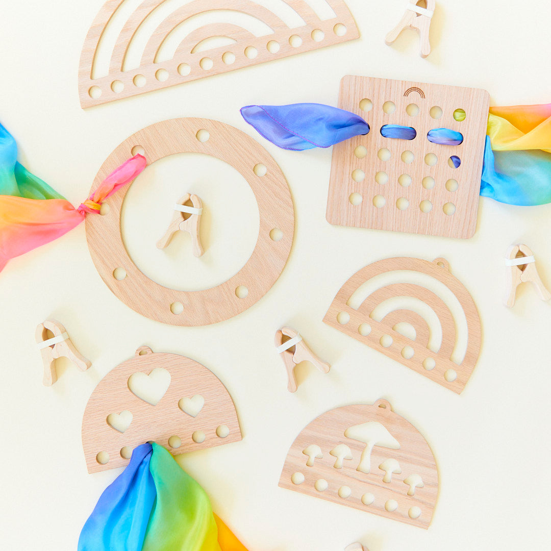 Kids wooden rainbow online